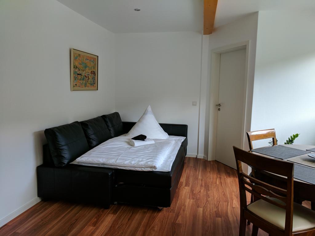 Ferienwohnung "Zum Klosterruinenblick" Креф Екстер'єр фото